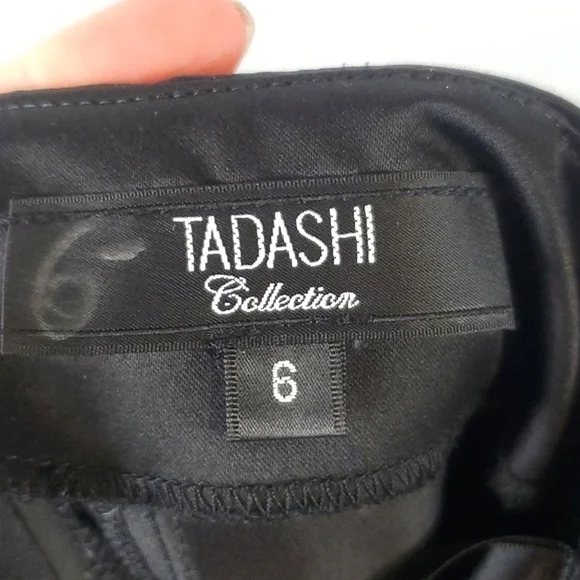 NWT Tadashi Shoji Tadashi Collection Black Floor Length Formal Maxi Skirt - Picture 10 of 10